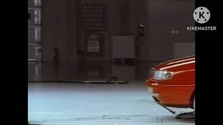 Crash Test 1995-1997 Volkswagen Passat Frontal Offset IIHS