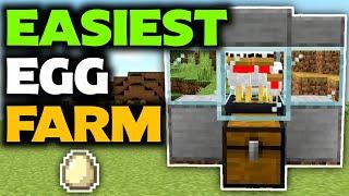 Minecraft Bedrock 1.19: Simple Automatic Egg Farm Tutorial