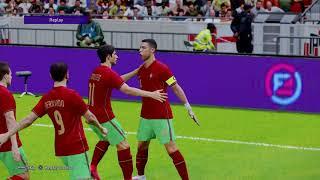 PES 2021 Master League Ep.227 England Friendly Match vs Portugal Coach Mode