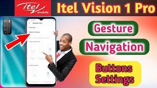 Itel vision 1 pro mein Swipe up gesture navigation key | Itel Vision 1 Pro Hide Button