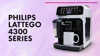 Кофемашина Philips EP4343/50 - Обзор  Готовим вкусный кофе с Philips 4300 series LatteGo