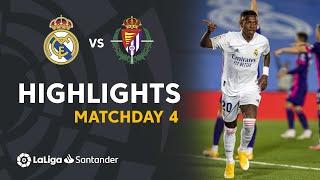 Highlights Real Madrid vs Real Valladolid (1-0)