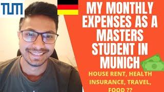 My Monthly Expenses As A Masters Student Living in Munich, Germany