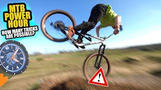 HOW MANY EPIC STUNTS CAN I LAND? - MTB POWER HOUR!