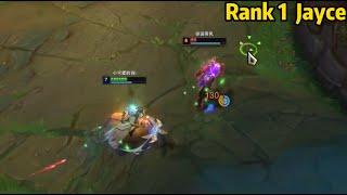 Rank 1 Jayce: He is BREAKING High Elo with Jayce!