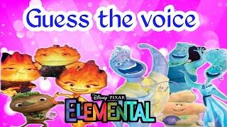 Guess the ELEMENTAL Characters by Their VOICE  | voice quiz ️