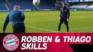 Robben and Thiago skills