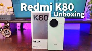 Redmi K80 Snapdragon 8 Gen 3 Unboxing & First Look is Here