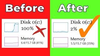 Optimize 100% Disk Usage: Fixing High Disk Usage on Windows 11/10
