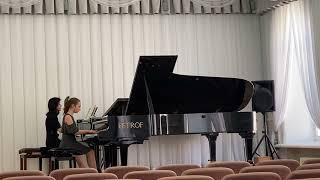 А.Самонов Юношеский концерт для фортепиано с оркестром , часть 3 .