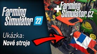 FARMING SIMULATOR 22 (#FS22)- Nová technika/ JOHN DEERE / DALBO / BOMECH