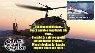 FLIGHT SIM NEWS - DCS Weekend Update, Chuck Owl updates Huey Guide, Stormbirds covers IndiaFoxTecho