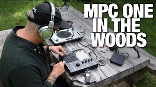 Beatmaking + scratching in the woods!