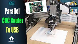 How to convert a Parallel Port CNC Router to a USB Interface