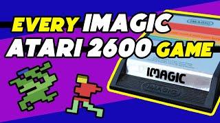 Atari 2600 Games by Imagic (and Absolute) | Trying all 17