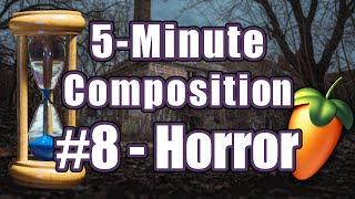 5-Minute Composition #8 - Horror | Spooky Synth/Piano/Strings Melody (FL Studio 20)