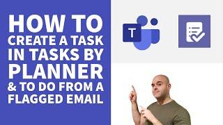 How To Create a Task in Tasks by Planner & To Do From a Flagged Email