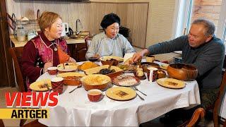 The Khori Buryat Breakfast! How Buryat Mongols live in Russia! | Views