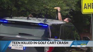 Car that killed teen in golf cart was traveling in wrong lane: Police