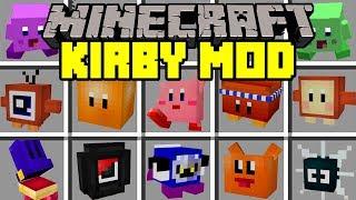 Minecraft KIRBY MOD! | SUMMON KIRBY, META KNIGHT, KING DEDEDE, & MORE! | Modded Mini-Game