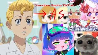 Tokyo Revengers react to Takemichi as random Gacha TikTok