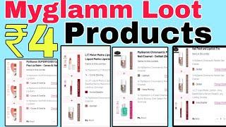 Myglamm 4rs products loot offer today #viralvideo