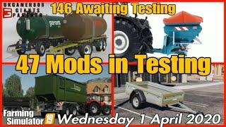 Giants Mods in Testing list & Modhub update farming simulator 19