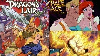 Dragon's Lair 1 & 2 + SPACE ACE PS3 (BLU RAY HD) ENG. Sub. ITA