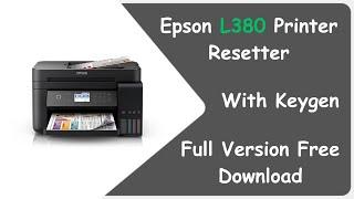 How to reset Epson L380 Printer | Epson L30 Printer Resetter Without Pass Fully Unlocked