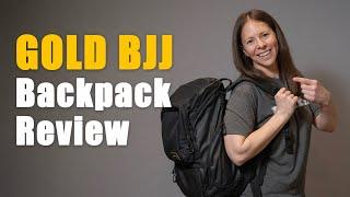 Gold BJJ Jiu Jitsu Backpack Gear Review