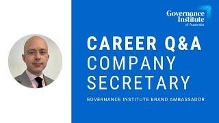 Career Q&A — Interview with Simon Pordage FGIA, Company Secretary, ANZ