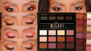 5 LOOKS 1 PALETTE | *NEW* MILANI UNGILDED MOST LOVED MATTES | MagdalineJanet