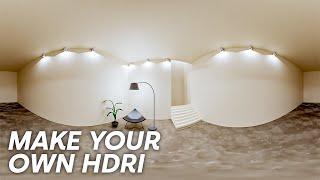Render Your Own 360 HDRI in Blender!
