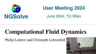 Computational Fluid Dynamics - Usermeeting 2024