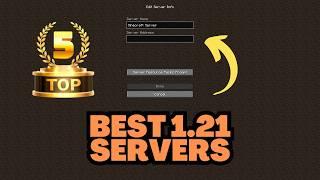 Top 5 Minecraft 1.21 Servers IP