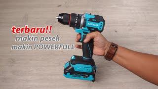 gila.. NRT PRO upgrade-nya luar biasa!!  - NRT PRO DC-740 CORDLESS BRUSHLESS HAMMER DRILL 20V NEW