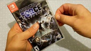 UNBOXING STAR WARS THE FORCE UNLEASHED SWITCH (LIMITED RUN GAMES)