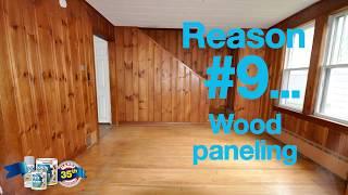 35 Reasons to Prime. Reason #9... Wood Paneling