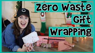 6 ZERO WASTE HOLIDAY GIFT WRAPPING IDEAS// Eco-Friendly Gift Wrapping // Sustainable Holiday