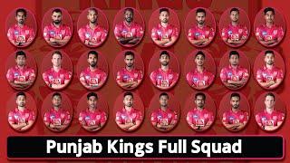 Punjab Kings Full Squad 2021  PK Full Squad 2021  IPL 2021