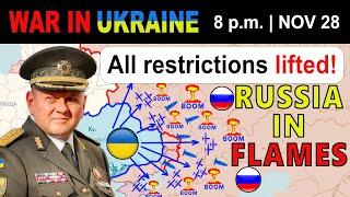 28 Nov: Ukrainians UNLEASH FULL POWER of ATACMS and Storm Shadows | War in Ukraine Explained