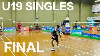 U19 FINAL | KIRAN NOGUCHI V/S ARJUN SHINE ALL KERALA U19 RANKING BADMINTON TOURNAMENT