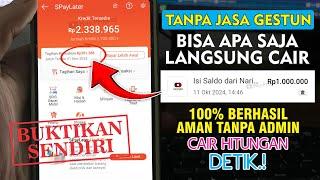 CARA TERBARU GESTUN SPAYLATER TANPA JASA - MENCAIRKAN SHOPEE PAYLATER KE DANA TERBARU 2024