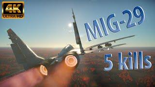 War Thunder Mig 29 Gameplay 4k ultra graphics 144hz Air Realistic Battles No Commentary RTX 3070