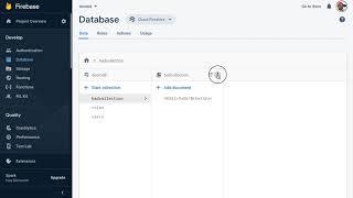 How to Delete a Firestore Collection in Firebase Console