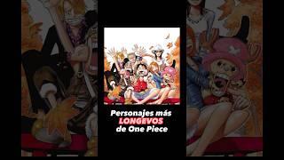 Personajes más LONGEVOS de One Piece  - #anime #manga