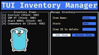 Build a real life Terminal User Interface ( TUI ) Application in Golang