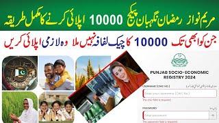 PSER Punjab Gov PK Online Registration 2025 l How to Register Step by Step Guide 1000 Online Apply