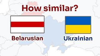 How similar are Ukrainian and Belarusian? | POL UKR BEL SUBTITLES