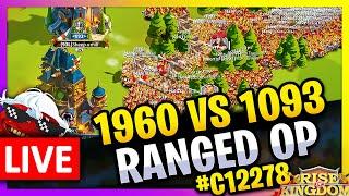 1960+2489 vs 1093: Ranged having fun!  LIVE!  #C12278